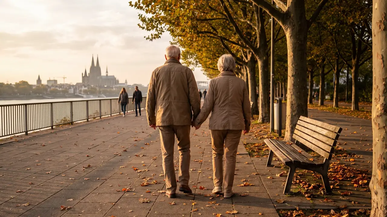 Rentner in Düsseldorf und am Niederrhein
